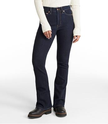 Women's Signature Stretch Jeans, High-Rise Flare Midnight 16 Medium Tall,  Denim L.L.Bean - Yahoo Shopping