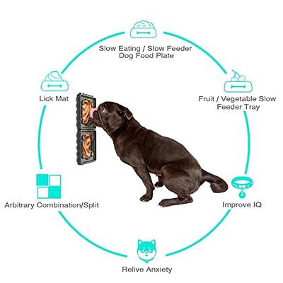 Slow Feeder Dog Bowls: Licking Mat For Dogs With Suction