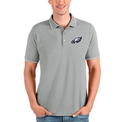 Indianapolis Colts Antigua Affluent Polo - White