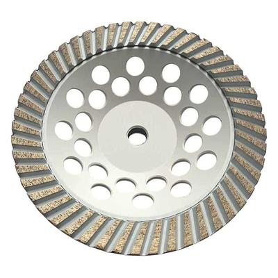 EDiamondTools 4 in. Diamond Grinding Wheel for Concrete and