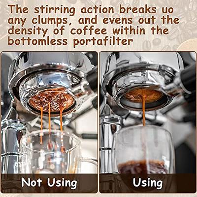 Wooden Espresso Coffee Stirrer Needle Coffee Tamper Distributor