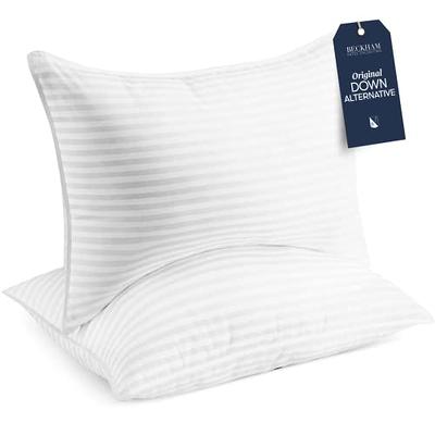 Pillows for Sleeping (2-Pack), Luxury Hotel Pillows Queen Size Set of 2,Bed  Pillows for Side and Back Sleeper (Queen)