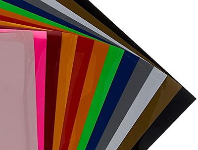 Pack of 20 Siser Heat Transfer Vinyl 12x15 Sheets, T-shirt Vinyl