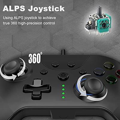 GCHT GAMING Wireless Pro Controller for PS4/PS4 Slim/PS4 Pro Compatible PC,  Steam, Android and iOS, MAC, with Back Buttons, Turbo, Vibration, Game