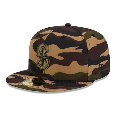Men's New Era Camo Seattle Mariners Autumn 59FIFTY Fitted Hat