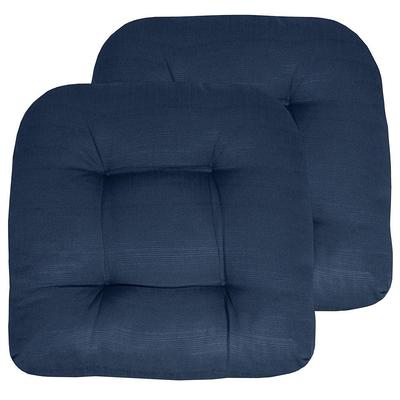 Patio Chair Cushion for Adirondack High Back Tufted Seat Chair Cushion  Outdoor 48 in. x 21 in. x 4 in. Purple