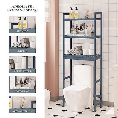 OYEAL Bathroom Storage Cabinet Freestanding Bathroom Shelf with Drawer  Toilet Paper Storage Stand 3 Tier Bathroom Towel Storage Organizer for  Laundry