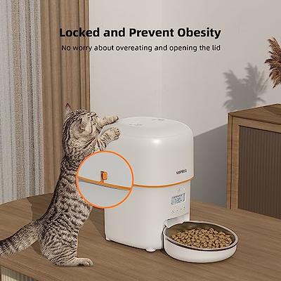 PETLIBRO Automatic Dog Feeder 6L Auto Dry Food Dispenser for Large Breed  with Lock Lid for Naughty Pet, Timed Cat Feeder Low Food LED Indication  with