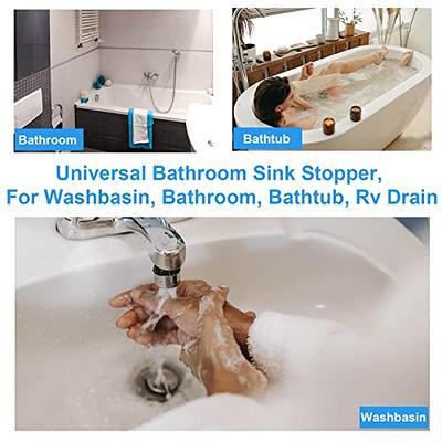 Shower Drain Hair Catcher For Pop Up Drain Bath Tub Sink Kitchen