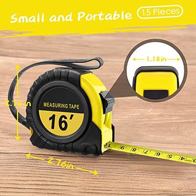 Kanayu 12 Pcs Tape Measure Bulk Retractable Easy Read Measuring