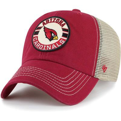 Men's '47 Cardinal Arizona Cardinals Pride Clean Up Adjustable Hat