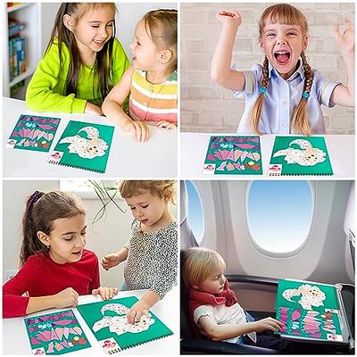 2 Pack Sticker Books for Toddlers 2-4 Years, Reusable Sticker Books for  Toddlers 1-3, Halloween Christmas Gifts for Kids Toddler Boys Girls Travel