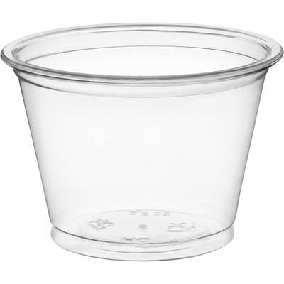 Choice 1.5 oz. Clear Plastic Souffle Cup / Portion Cup - 2500/Case