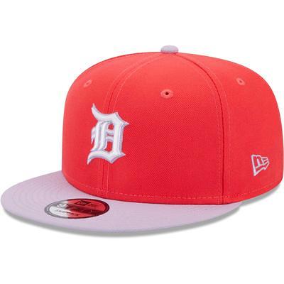 New Era Men's Navy, White Detroit Tigers Base Trucker 9FIFTY Snapback Hat