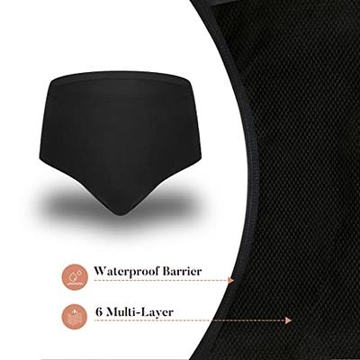 AIRCUTE Washable Absorbency Urinary Incontinence Underwear for Men