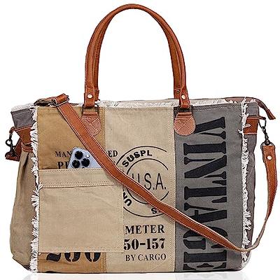 Messenger Bag for Women Canvas Crossbody Bag Vintage Crossbody Bags  Aesthetic Tote Bag Cute Tote Bag (Brown) - Yahoo Shopping