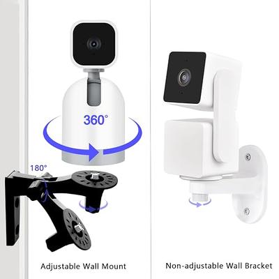 Blink Mini Camera Adhesive Wall Mount Holder - Easy to Install - 2 Pack (02)