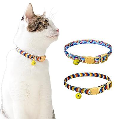 Pink Breakaway Cat Collar With White Diamonds -   Cat collars,  Breakaway cat collars, Designer cat collars