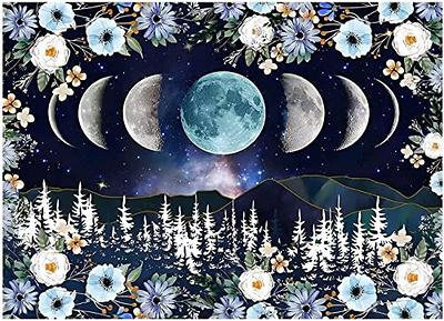 EOBROMD Flower Moon Diamond Painting Kits for Adults, 5D Landscape