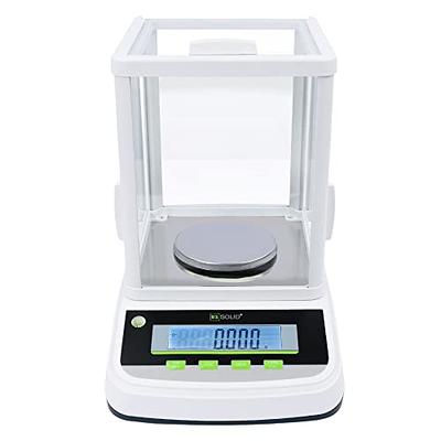 U.S. Solid Precision Lab Scale 5000g x 0.01g Analytical Balance USB RS232 Interface, 19 Measurement Units