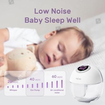 NCVI Breast Pump Hands Free, Wearable Pumps S32 for Breastfeeding