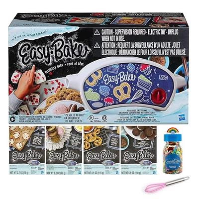 Easy Bake Oven Easy Bake Ultimate Oven Baking Bundle (Oven + 6 Mixes +  Rainbow Sprinkles) for Kids 8yrs and Up