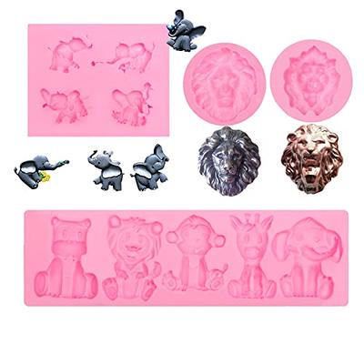 Candy Chocolate Molds Silicone, Non-stick Animal Jello Molds, Crayon Mold,  Silicone Baking Mold - BPA Free, Forest Theme with Different Animals,  including Dinosaurs, Bear, Lion and Butterfly, Set of 6 - Yahoo Shopping