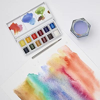 Winsor & Newton Cotman Watercolor Set - Floral Pocket Set, Set of 8, Half  Pans 