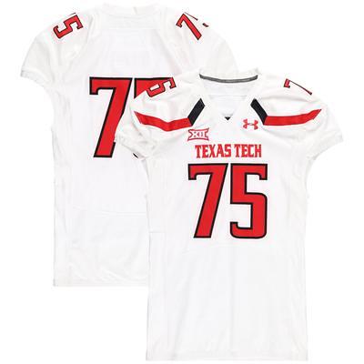 Texas Tech Red Raiders Team-Issued #3 White and Black Jersey from the 2013  NCAA Football Season