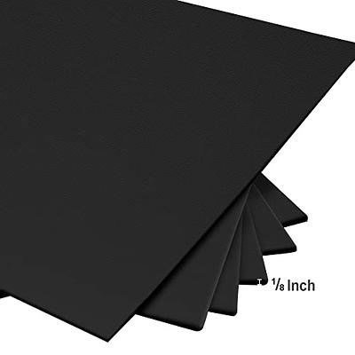 Paint Canvases for Painting, Pack of 8, 8 x 8 Inches, Blank Black Canvas  Bulk, 100% Cotton Stretched Canvas, 8 oz Gesso-Primed