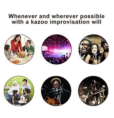 Durable Metal Kazoo Flute Mouth Music Instrument Accessory
