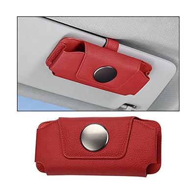  KIWEN Sunglasses Holders for Car Sun Visor, Magnetic