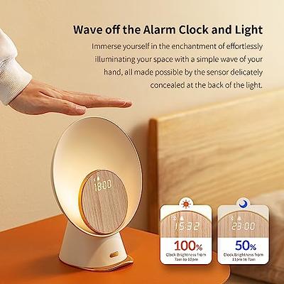 Vivilumens Sunrise Alarm Clock for Bedroom, 6 in 1 Alarm Clocks