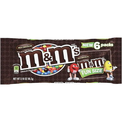 SNICKERS, M&M'S & TWIX Fun Size Chocolate Candy Variety Mix, 33.9-Ounce 60  Piece Bag