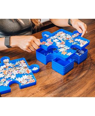 Jigsaw Puzzle Stackable Sorting Trays