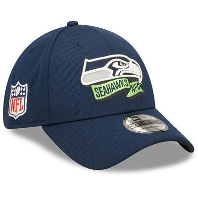 Men's New Era Stone/College Navy Seattle Seahawks 2023 NFL Draft Low Profile 59FIFTY Fitted Hat