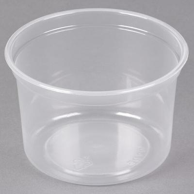 Tablemate 5 oz. White Disposable Plastic Bowls, 125 / Pack TBL5244WH - The  Home Depot