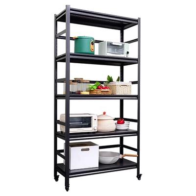 HOMEDANT House 5-Tier Laminated Metal Shelving Unit Adjustable Storage  Utility Rack Heavy Duty Shelves Organization Multipurpose Shelf Kitchen  Garage Pantry Closet 3Pack - Yahoo Shopping