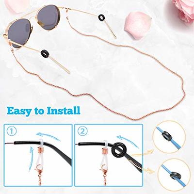 VOOGLASS Glasses Strap(2 PCS) Sunglasses Strap,Eyeglasses Strap for men, Glasses Chain for Women,Eye Glasses Holders Around Neck - Yahoo Shopping