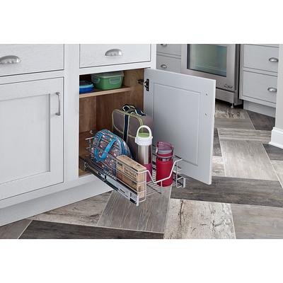 Dracelo 13 in. W x 6.7 in. D x 17.5 in. H 3 Tier Black Wood Bathroom Counter Organizer Countertop Storage Shelf