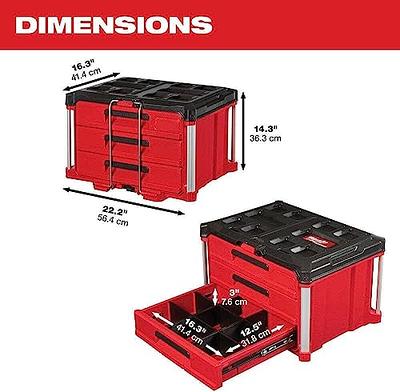 42 Pack Tool Box Organizer Tool Tray Dividers, Rolling Tool Chest