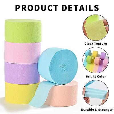 Pastel Crepe Paper Party Streamers