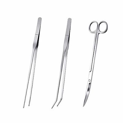 Stainless Steel Straight Curved Spring Scissor Landscape Maintenance Tools  for Aquatic and Aquariums Aquatic Plants Scissor