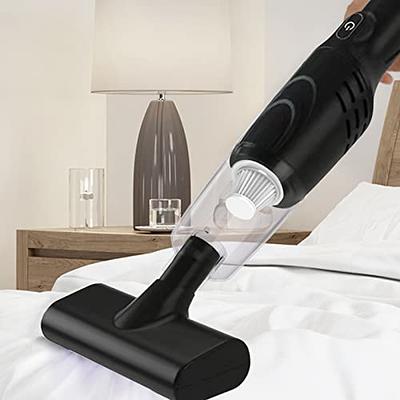  Brocvas Stick Vacuum Cleaner, 3 in 1 Lightweight Corded Vac  with Handheld, Powerful Suction Small Dorm Vacuum Cleaner Portable with  HEPA Filters, for Sofa, Curtains, Hard Floor, Pet Hair