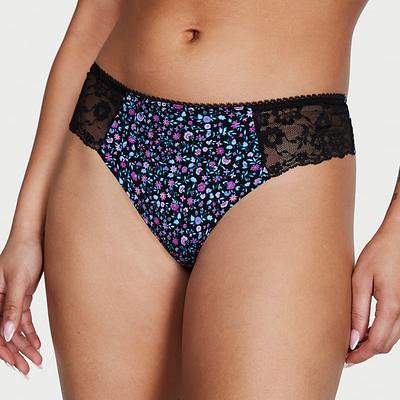 No-Show Lace Cheeky Panty, Black, XL - Women's Panties - Victoria's Secret  - Yahoo Shopping