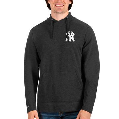 New Era Heathered Gray New York Yankees Hoodie T-Shirt Heather Gray