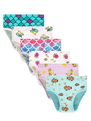  Packs Of 6 Toddler Girls Panties Underwear Assorted Styles  Size 3