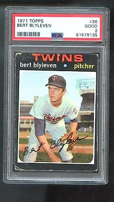 1971 Topps #26 Bert Blyleven ROOKIE RC PSA 2 Graded Baseball Card MLB Twins  - Yahoo Shopping