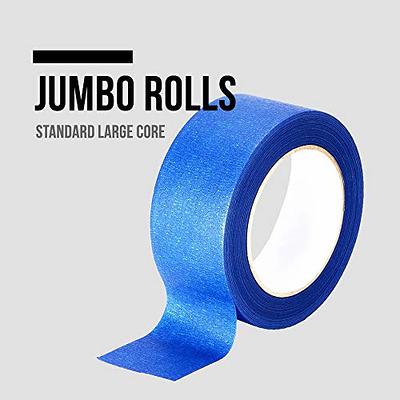 Lichamp 10-Piece Blue Painters Tape 1 inch, Blue Masking Tape Bulk Multi  Pack, 1 inch x 55 Yards x 10 Rolls (550 Total Yards)