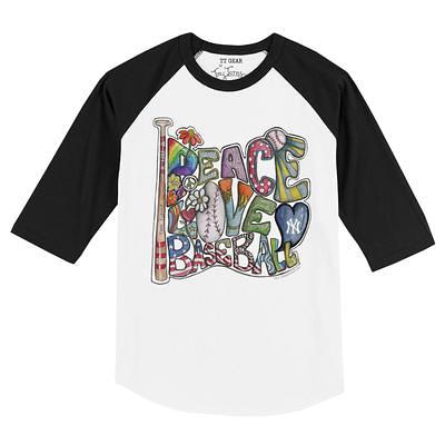 Youth New York Yankees Tiny Turnip Navy TT Rex T-Shirt